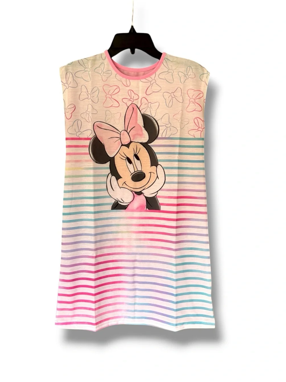 Minnie Mouse Pink Girls Nightgown Dress - Pack of 3
